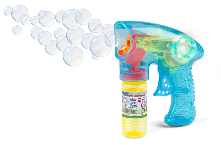 Boblegun m/ledlys og såpe
