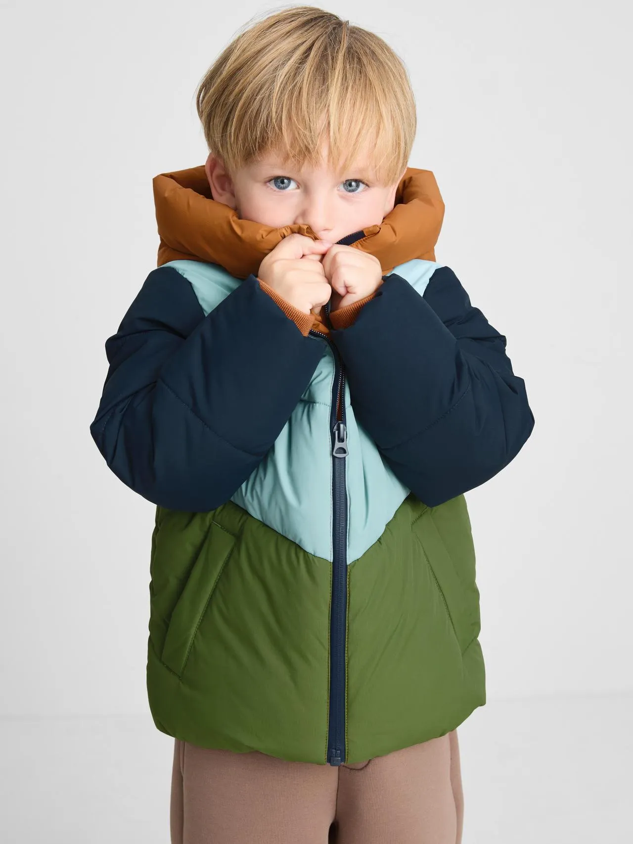 1–9 ans | Doudoune zippée à capuche