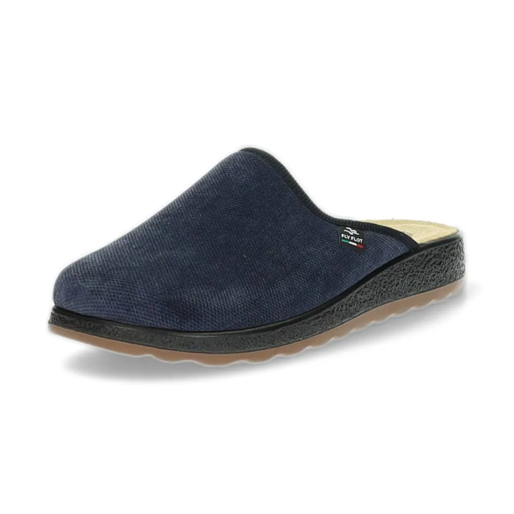 blauwe pantoffel