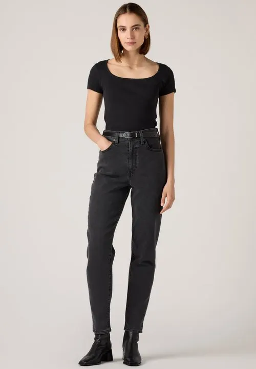 HIGH WAIST MOM JEAN - Mammajeans - bomb dot com