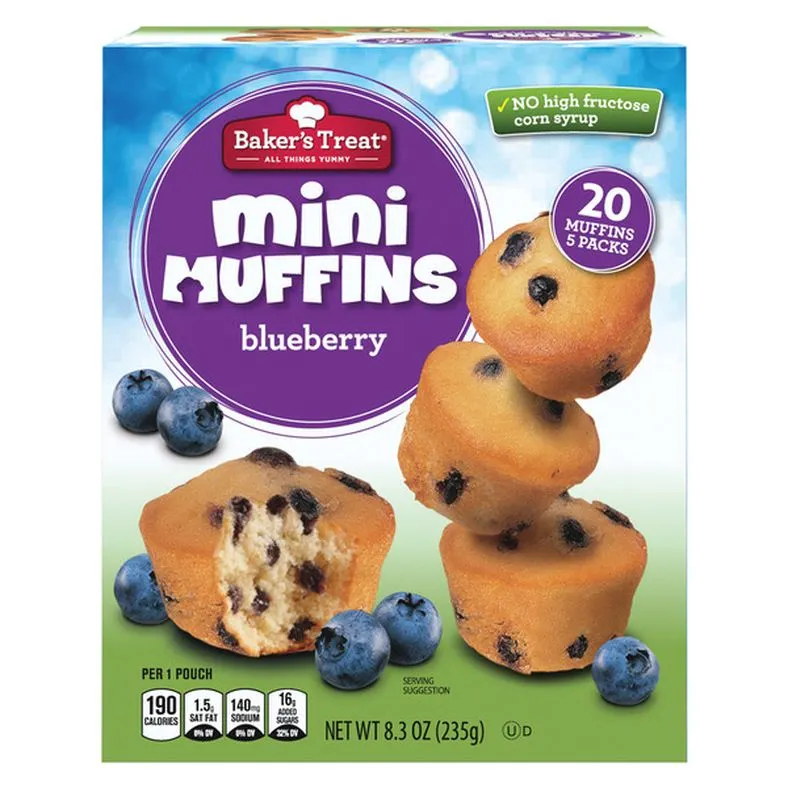 Blueberry Mini Muffins