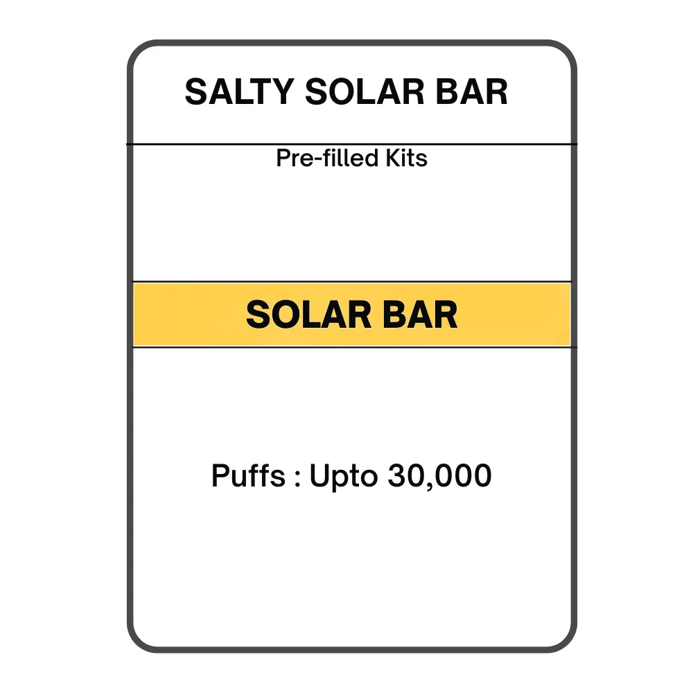 Salty Solar Bar Pre-filled Kit 28.5mg/mL