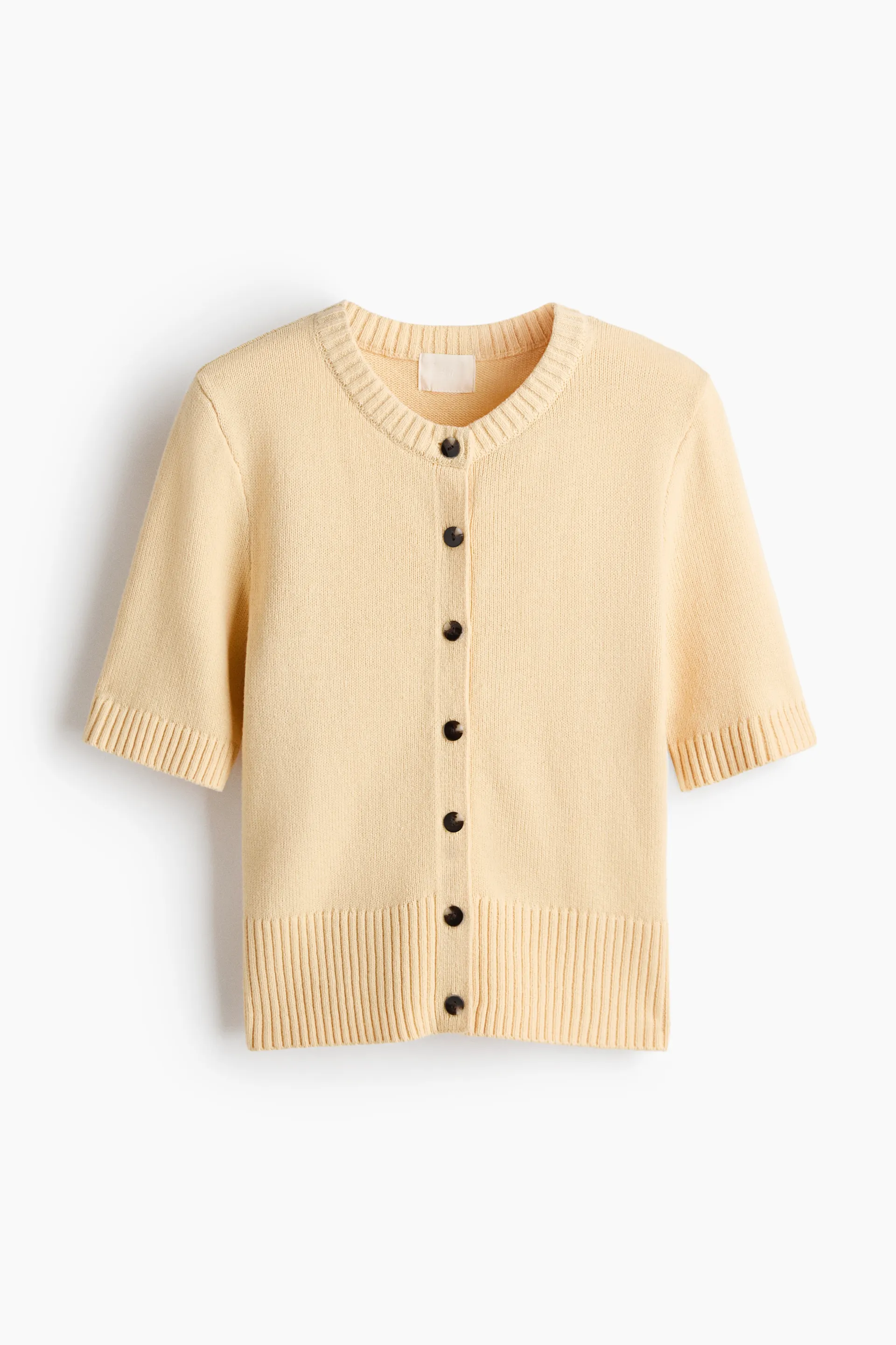 Cárdigan de manga corta