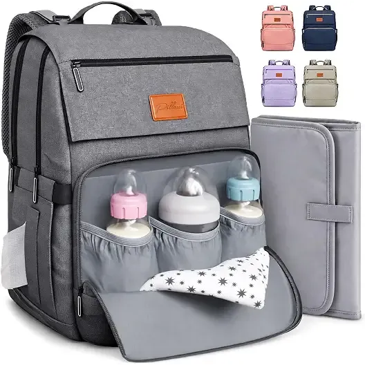 Baby Diaper Bag Backpack - Baby Bag for Girls & Boys, Large Waterproof Bag