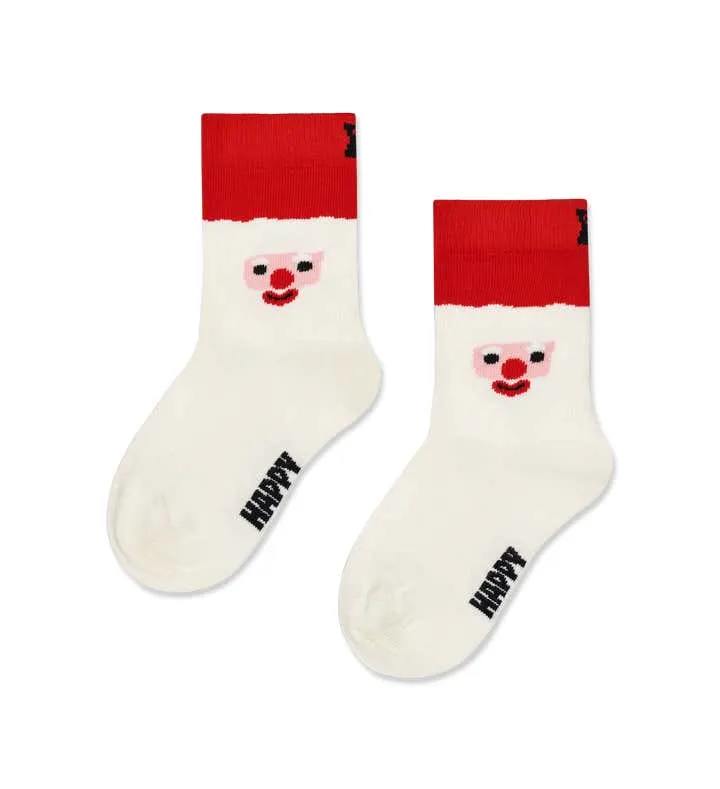 Kids Santa Face Sock