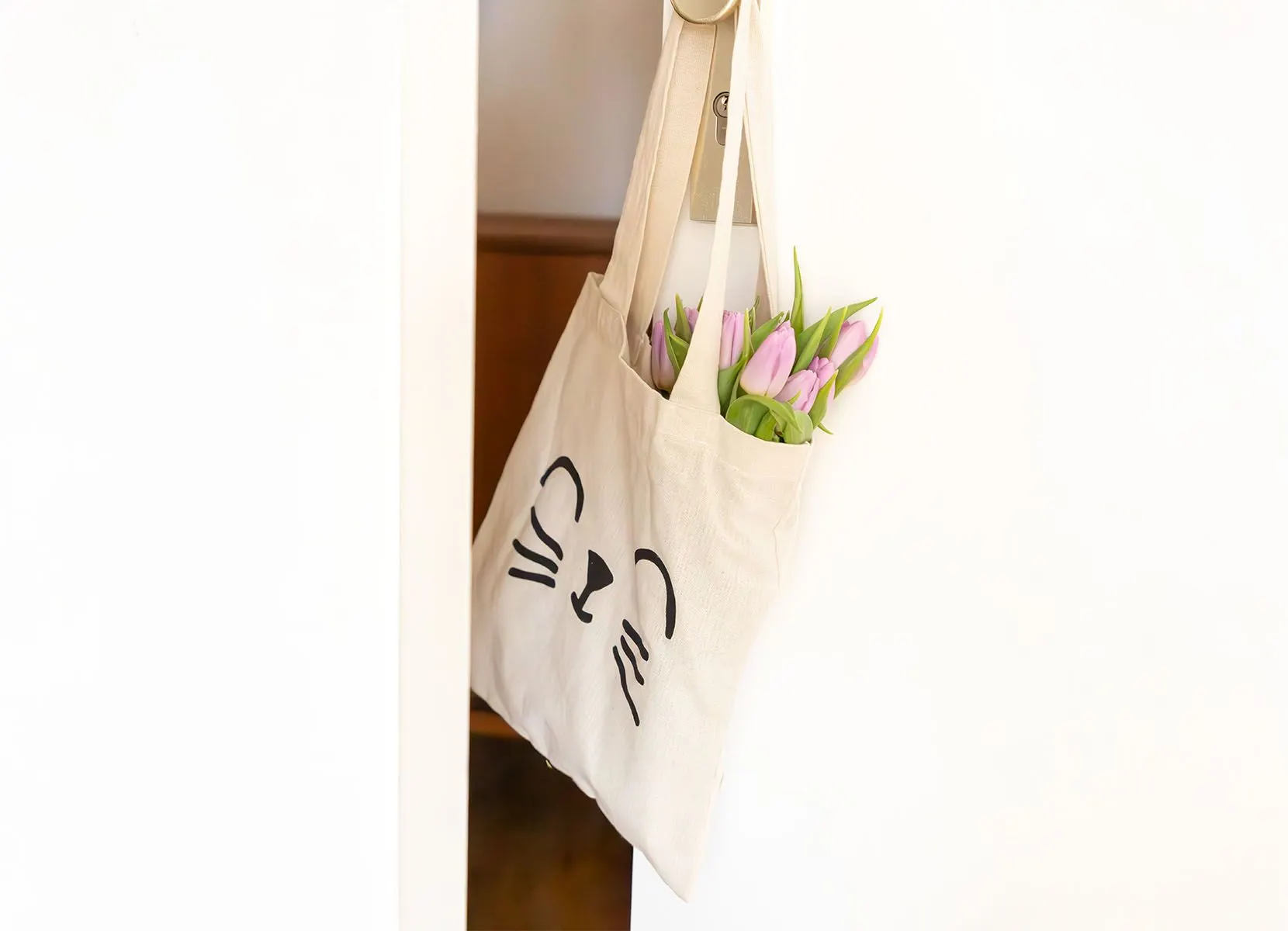 Jutebeutel Osterhase 30x34cm