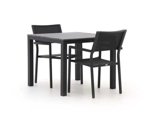 Bellagio Roma/Fidenza 90cm dining tuinset 3-delig stapelbaar