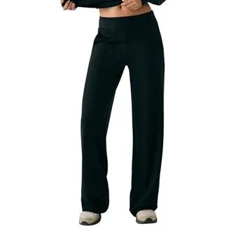 Pantalon à jambes larges Flow pour femme