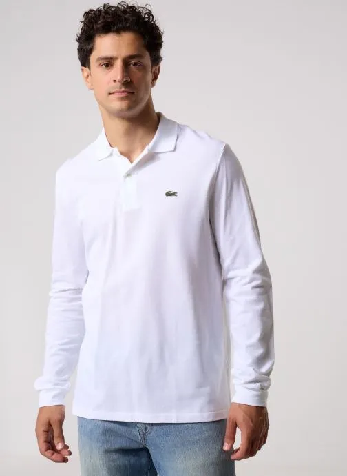 Polo's Polo Classique ML L1312 Croco heren wit