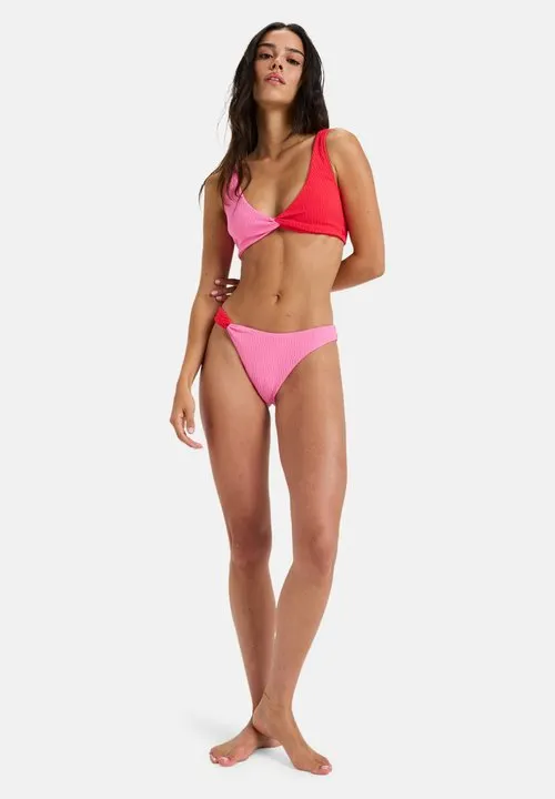 LAGOS HIGH LEG CHEEKY - Bikiniunderdel - tomato