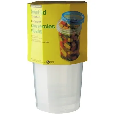 Twist and Lock, 3-pack