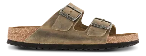 Birkenstock Arizona Soft Sandal Regular Faded Khaki 1019313