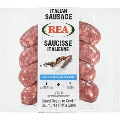 Italian Sausage, Salt & Pepper