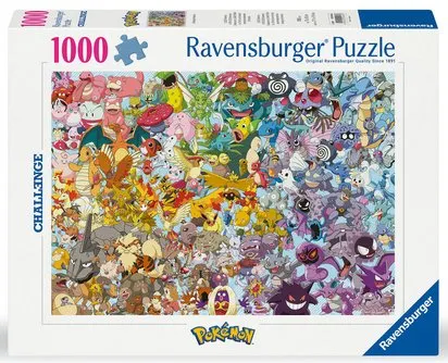 PUZZLE 1000 PIECES - POKEMON CHALLENGE