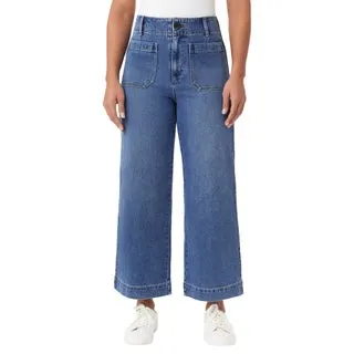 Scotch & Soda Women's Wide Leg Jean