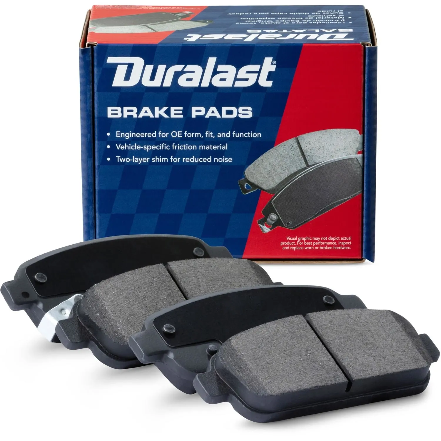 Balatas Semi-Metalicas Duralast MKD1468