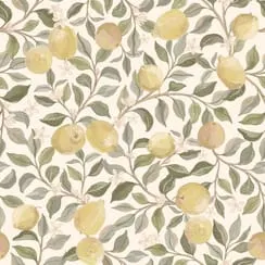 Tapet Scandinavia 10x0,50 m Lemons Gul Non-woven