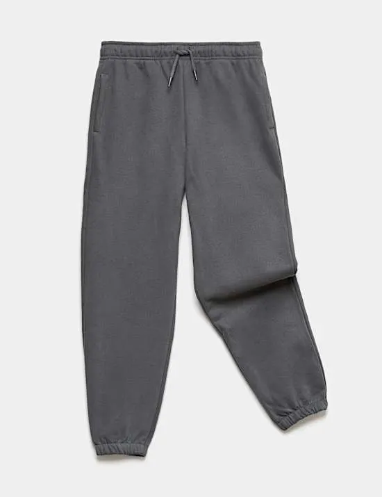Jogginghose mit hohem Baumwollanteil (6–16 Jahre)