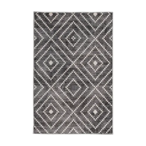 Natco Home Caitlin Lattice Onyx 24"x3' Accent Mat