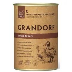 Natvoer voor honden Adult 400g Eend,Kalkoen