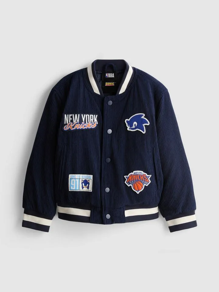 1–9 ans | Blouson bomber New York Knicks x Sonic le Hérisson