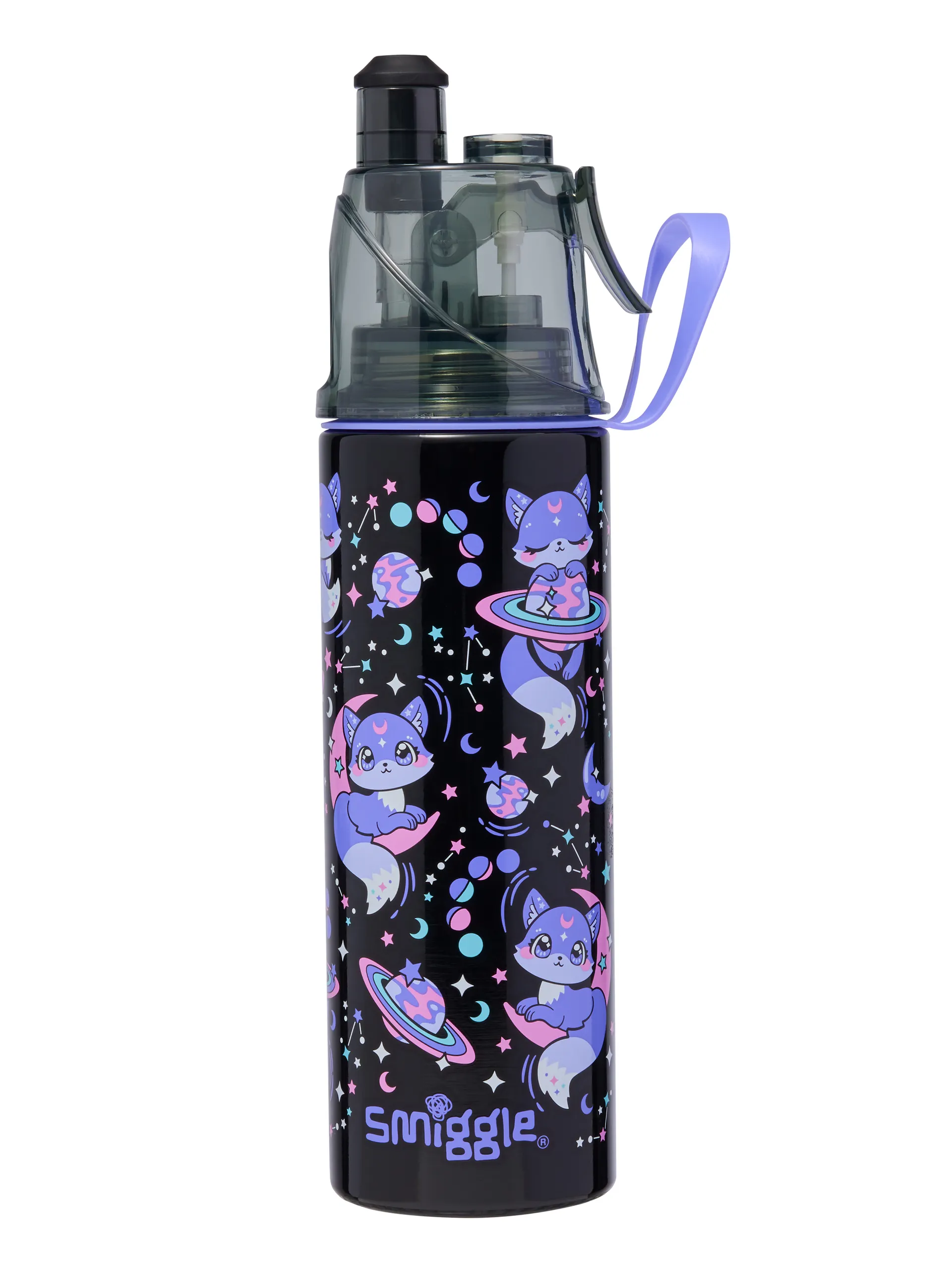 Bright Eyes Insulated Stainless Steel Spritz Drink Bottle 500Ml