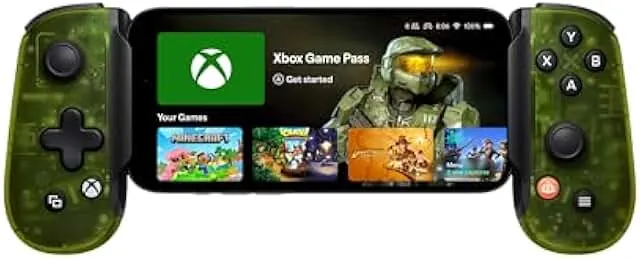 Backbone One Mobile Gaming Controller Xbox Edition – USB-C Phone Controller for iPhone 15/16/17 & Android, Play with Xbox Game Pass Ultimate (1-Month Access Included), Stream from Console or PC & More