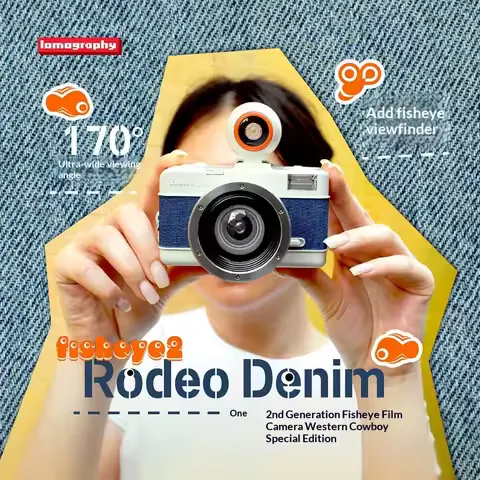 New Lomo Fisheye No.2 Fun Fisheye Film Camera Special Edition 170° Ultra Wide-Angle Great for travel photography