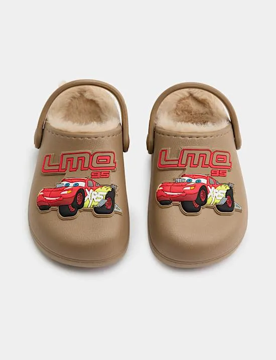 Kinder-Cloggs Cars™ mit Kunstpelzfutter (20,5–34,5)