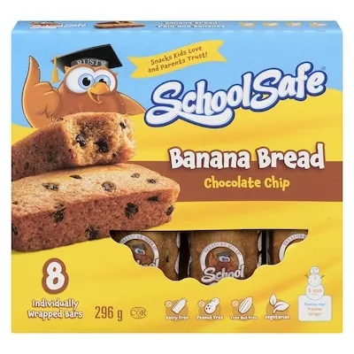 Muffin Bars Banana Chocolate Chip