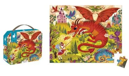 PUZZLE ROYAUME DE DRAGONS - 54 PCS