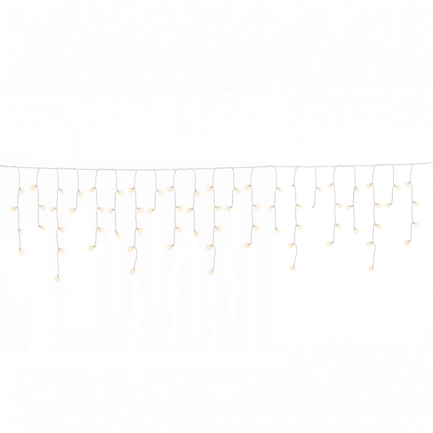 Tenda Luminosa Ice Light Premium 240 LED Bianco Caldo Prolungabile h0,60x9,60 metri