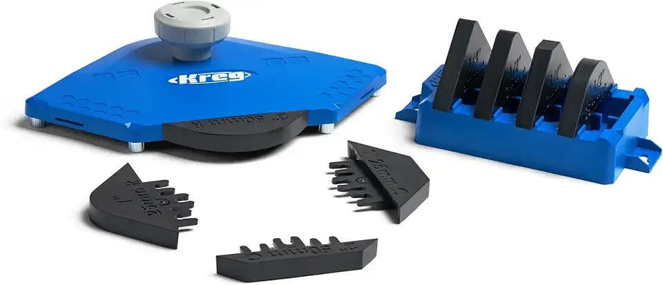 Kreg PRS1000 Corner Routing Guide Set - Corner Routing Guide - Use with Any Trim Router, Handheld Router, or Router Table - Router Woodworking Tool