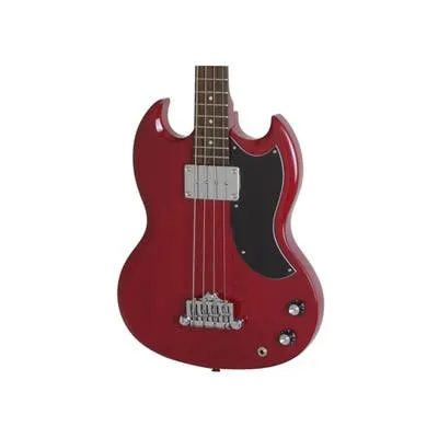 EPIPHONE BY GIBSON - EBO - SG STYLE - CHERRY - SHORT SCALE - 4 STRING BASS