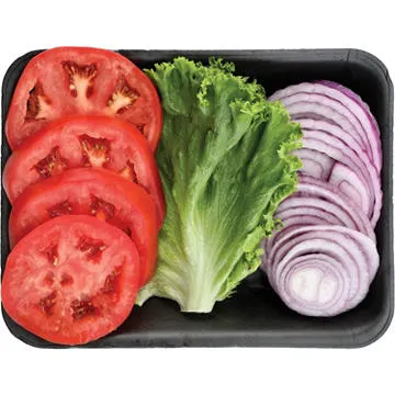 H-E-B Fresh Burger & Sandwich Vegetable Toppings, Avg. 1.38 lbs