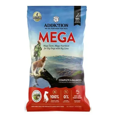 Addiction MEGA Complete & Balanced Lamb & Beef Dry Dog Food