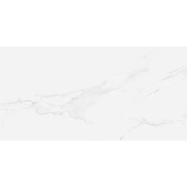 Suelo porcelánico Stellar efecto mármol blanco 60x120 cm C1 ECOCERAMIC