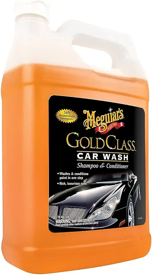 Meguiar's Gold Class Shampoo, 1 GAL BT, 4/CV