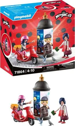 MIRACULOUS: MARINETTE A SCOOTER ET KAGAMI - 71864