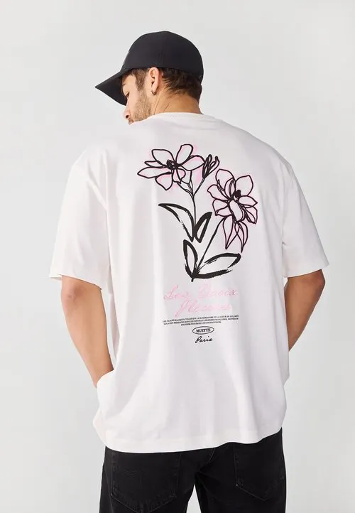T-shirts med print - off white