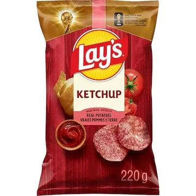 Ketchup Potato Chips
