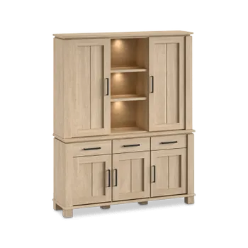 Opzetkast 2D/Nis BELMONTE Brushed Sand Oak B162