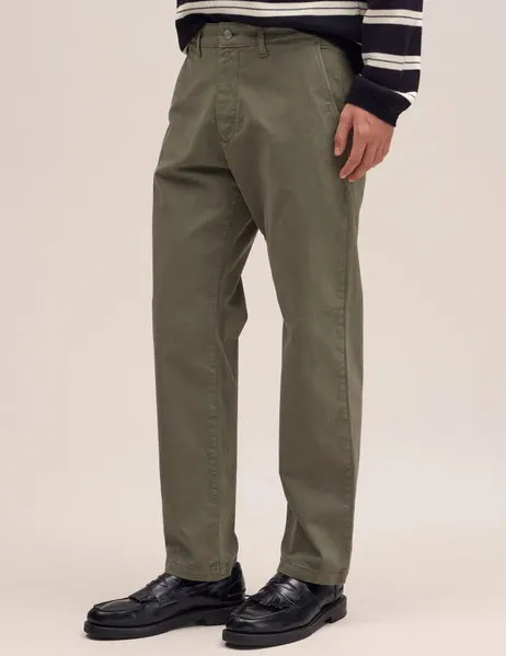 Aden 1923 Straight Leg Regular Fit Chino Capers