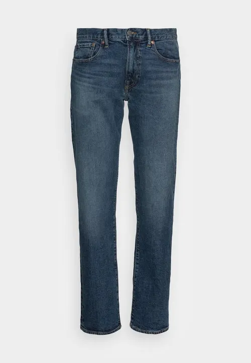 V STRAIGHT ODOM - Jeans straight leg - medium wash
