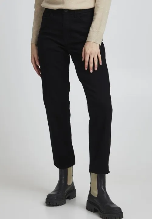 IHTWIGGY RAVEN - Jeans straight leg - black