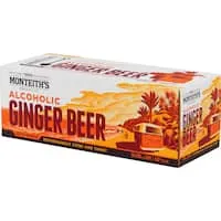 monteith's ginger beer alcoholic Can 10 x 330mL