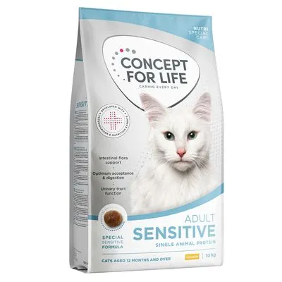 Croquettes Concept for Life pour chat : 8 kg + 2 kg offerts !