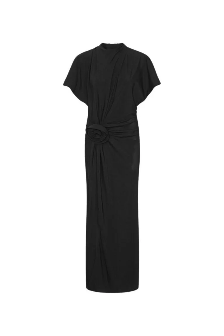Maxi Slit Dress - Sort