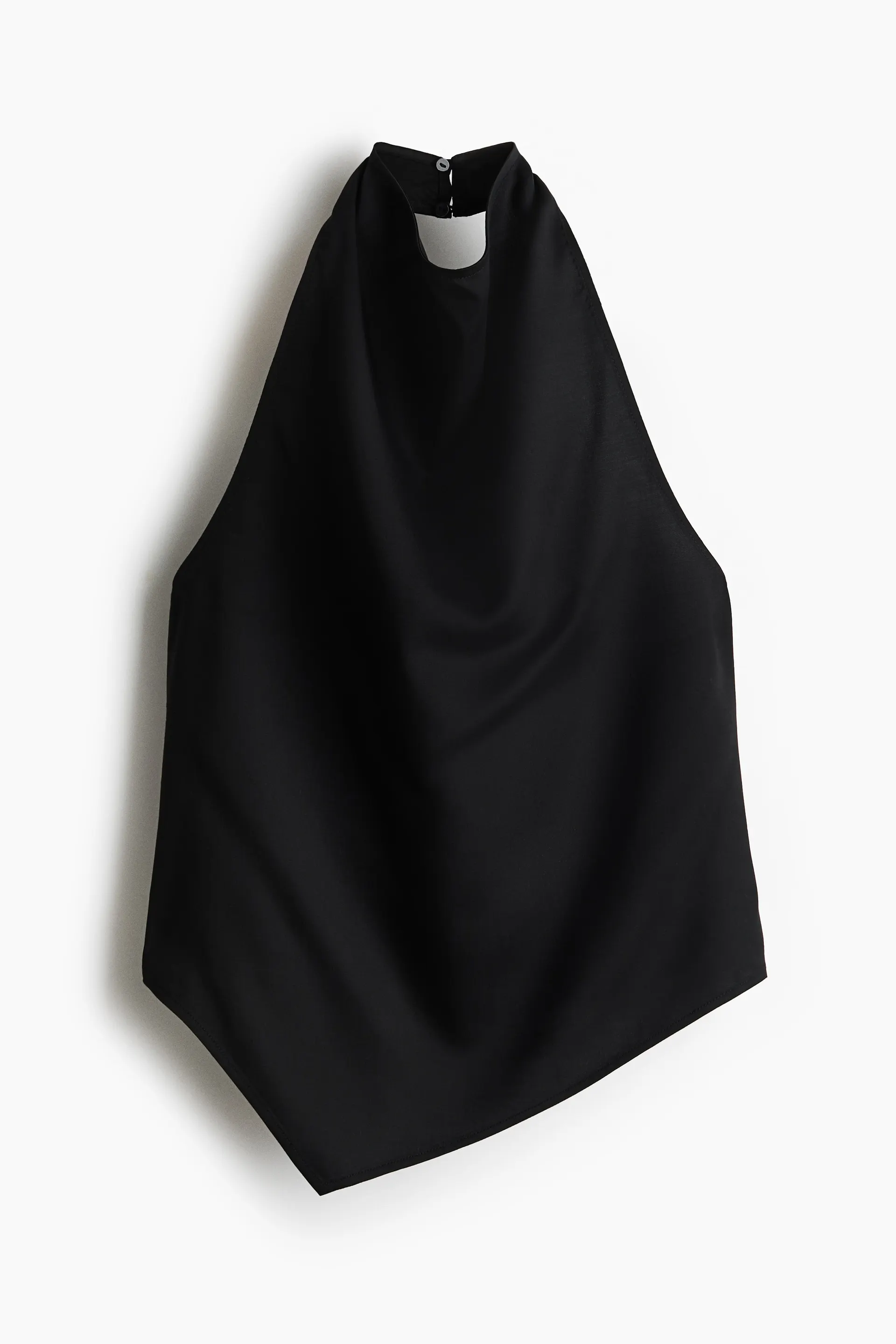 Asymmetric halterneck top