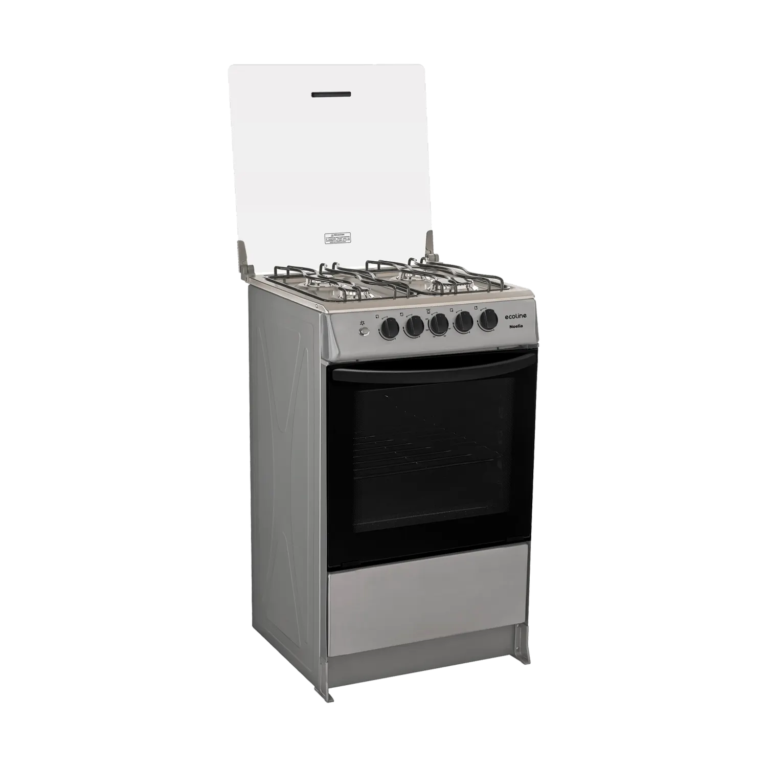 Cocina 5325 Cocina A Gas Silver ECOLINE 21″